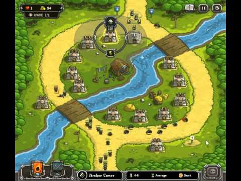 Kingdom Rush Level 4 Iron Challenge Walkthrough