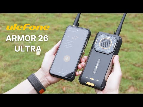 Ulefone Armor 26 Ultra Walkie-talkie 12/512GB Black