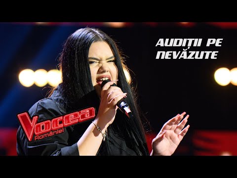 Irina Pătrașcu  – „Cuz I Love You” | Audiții pe Nevăzute | Vocea României | Sezonul 13