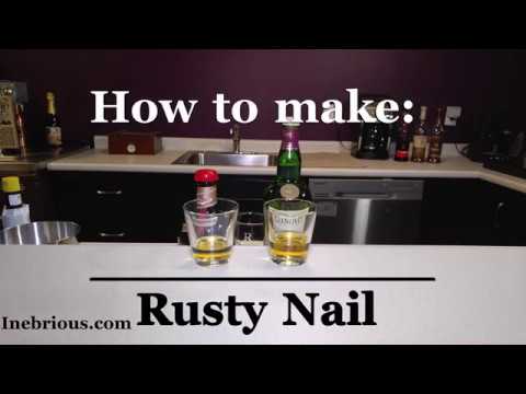 Inebrious - How to Make a Rusty Nail Cocktail