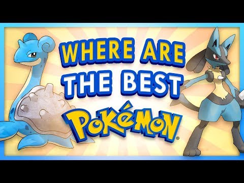 Which Region Has The BEST Pokemon of Each Type?