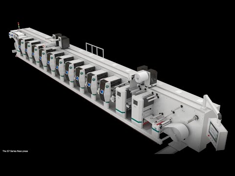 Spande S7 Series - Flexo Printing Machine for Labels
