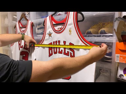 Sizing for Mitchell and Ness Authentic Jerseys Size 48 & 52