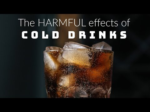 Os efeitos nocivos das bebidas geladas
