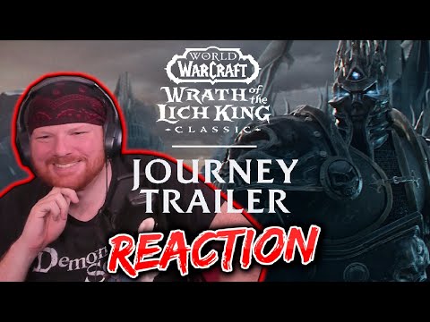 Krimson KB Reacts: Journey Trailer | Wrath of the Lich King Classic | World of Warcraft