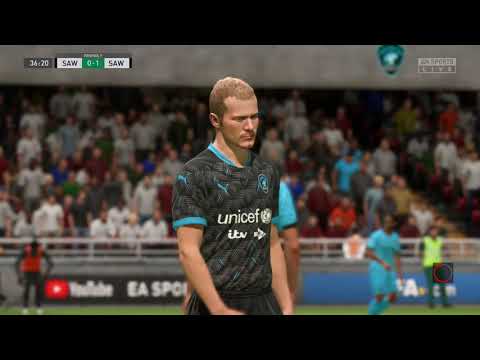 FIFA20  SOCCER AID WORLD XI FC VS SOCCER AID WORLD X1   LEGENDS FRIENDLIES