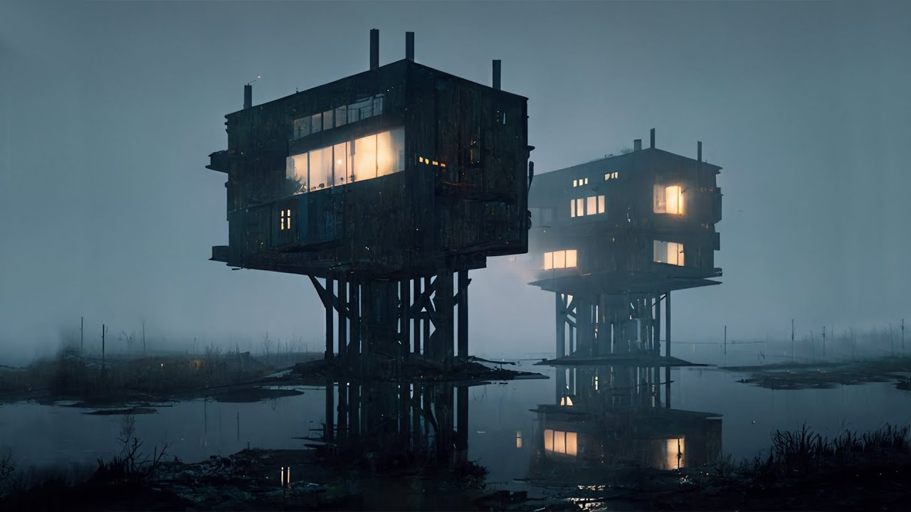 Observers - Meditative Dark Ambient Journey - Relaxing Post Apocalyptic Ambient Music