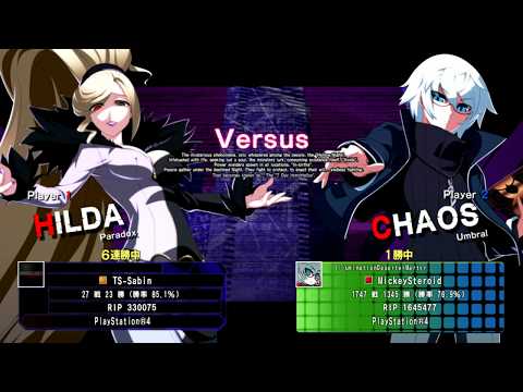[UNDER NIGHT IN-BIRTH Exe:Late] TS Sabin vs MickeySteroid [4k/60fps]