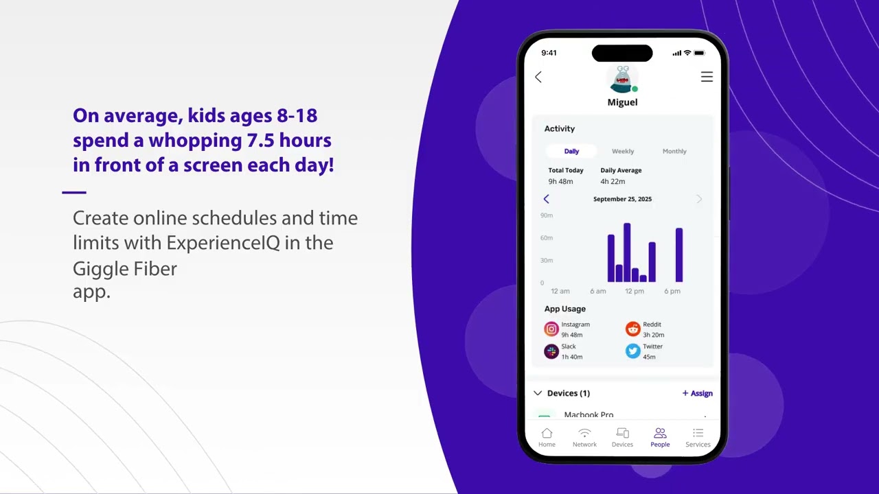 Creating a healthy screen time schedule