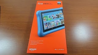 Amazon Fire HD 8 Kids Edition - günstiges Tablet Unboxing kurze Vorstellung