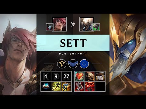Sett Support vs Pantheon - EUW Diamond Patch 25.15