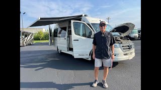 A preview image of the linked video showcasing 2025 Pleasure-way Plateau TW