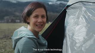 Tent pitched in 2 Seconds: Quechua 2 Second Easy Fresh & Black Waterproof Pop Up Tent 3 Person