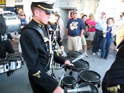Drum Jam Session with the Midshipmen