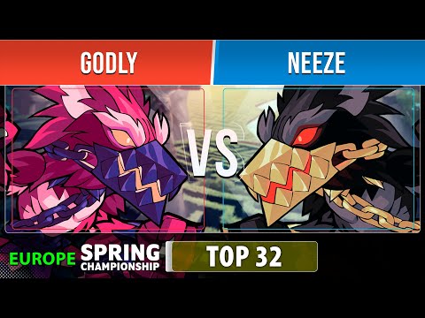Godly VS Neeze - Top 32 - EU - Brawlhalla Spring Championship 2022