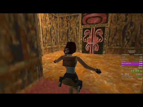Tomb Raider I Glitchless Speedrun RTA 1:35:47