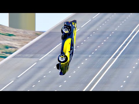 Bugatti Vision GT CRAZY CRASH at 550 km/h