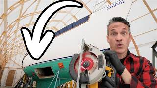 Why I cut a HUGE hole in the side of my DIY Project boat?!