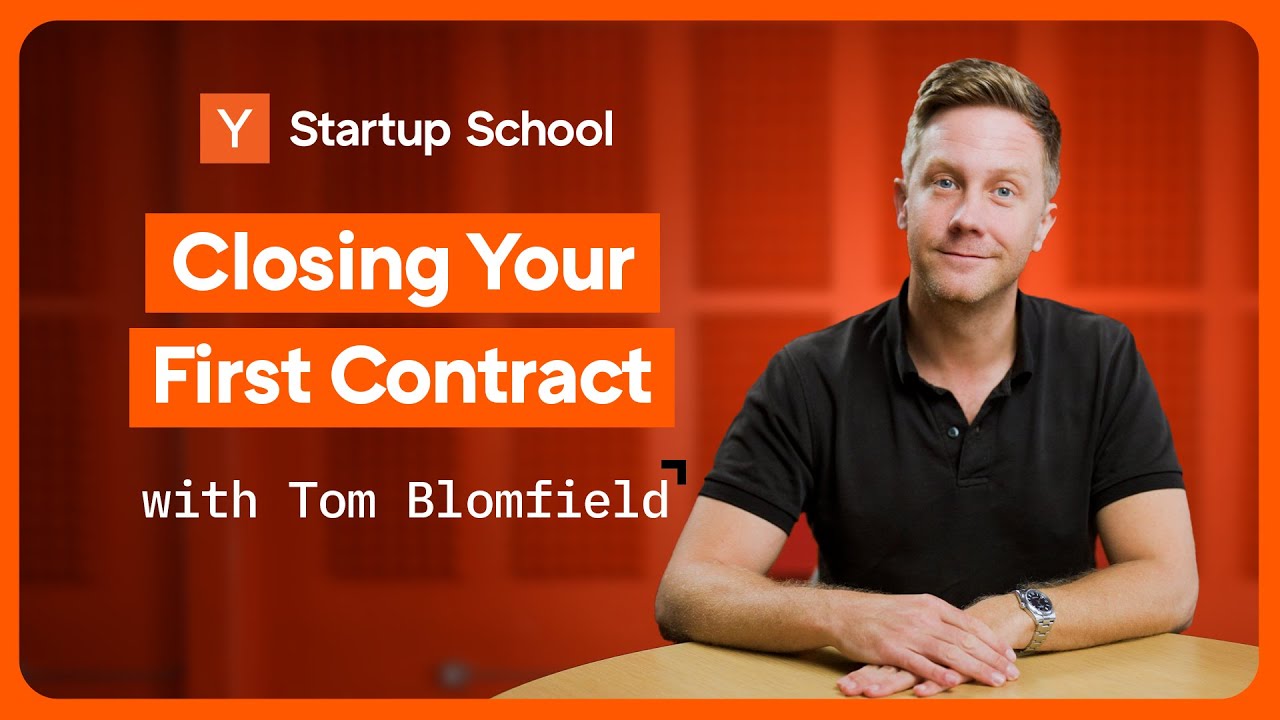 The Sales Playbook For Founders | Startup School