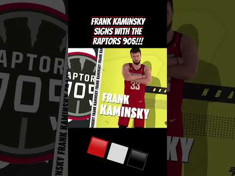 Frank Kaminsky will play in next week’s G-League showcase! #raptors905 #torontoraptors #nba2k25