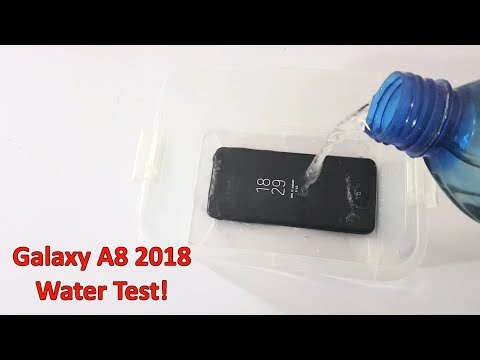 Samsung Galaxy A8 2018 Water Test! IP68? Video