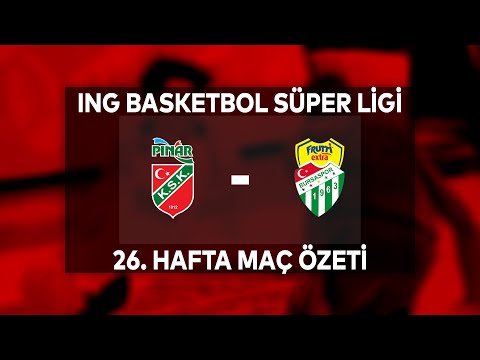 BSL 26. Hafta Özet | Pınar Karşıyaka 84-85 Frutti Extra Bursaspor