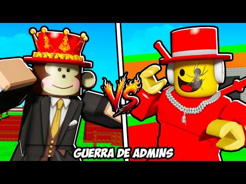 Jandel vs Sammy (GUERRA DE ADMINS) 😱🔥 Steal a Brainrot