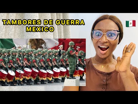 American Reacts ¡¡Tambores de Guerra!! | War Drums Mexican Army - Ejército Mexicano 
