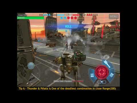 War Robots Gameplay | Griffin with Pins & Tulumbus | Jesse with Pinata | Guide & Tips