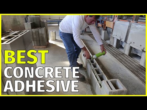 Top 5 Best Concrete Adhesive Reviews