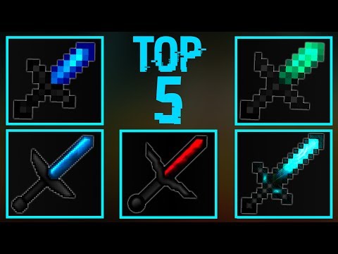 Pack Nation - TOP 5 MINECRAFT PVP TEXTURE PACKS!(FPS BOOST/NO LAG! 1.12/1.11/1.10)