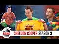 Unforgettable Sheldon Cooper Moments (Season 3) | The Big Bang Theory