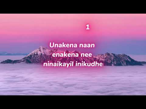 Unakkena naan | Female Karaoke with lyrics | Kadhalil Vizhundhen | Vijay Antony