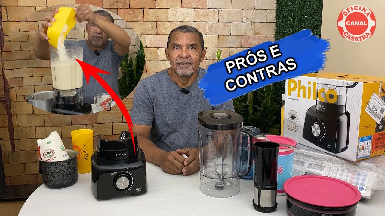 LIQUIDIFICADOR PH900 12 VELOCIDADES DA PHILCO, VALE A PENA? MINHA OPINIÃO SINCERA.