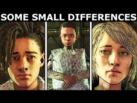 Louis / Violet Remembering Erin, The Girl With The Colored Braces - The Walking Dead Season 4 Ep. 3