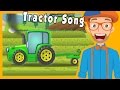 Tractors for Kids with Blippi | The Tractor Song