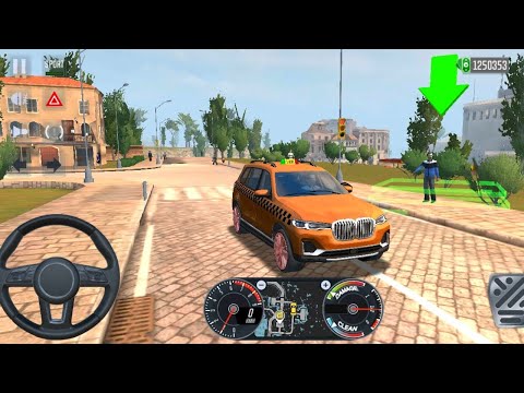 Taxi SIM 2022 | SUV BMW X7 Driving Rome City Driving Car Android Gameplay