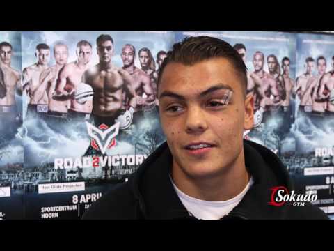 Promo video Santino his comeback @Road2Victory Hoorn April 8!