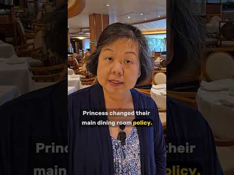 HOT Princess Dining Tips 2025!  #princesscruiseline #theportlowdown #cruisetips