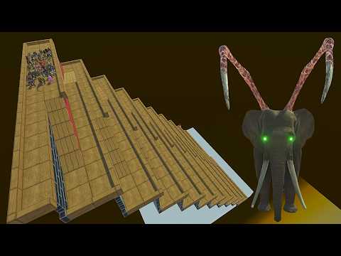 ESCAPE FROM ALIEN ELEPHANT - Animal Revolt Battle Simulator ARBS