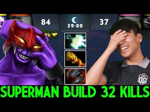 ANA [Faceless Void] Superman Build Insane Plays 32 Kills 7.22 Dota 2