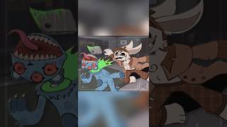 Barney Fights a Mimic 🔪 | Animal Hospital Anomaly #animalhospital #tweening #art #animation #edit