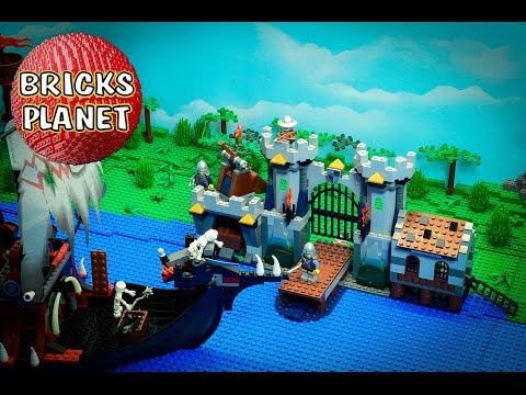 Skeleton Ship Attack 7029 LEGO Castle - Stop Motion Review