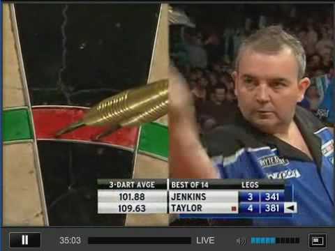 Taylor vs Jenkins - 2009 Premier League Week 3 Part 3