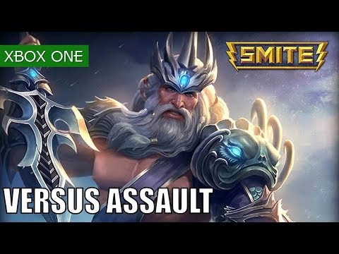 SMITE Xbox One Gameplay Assault Versus as Poseidon - None can stand before the sea