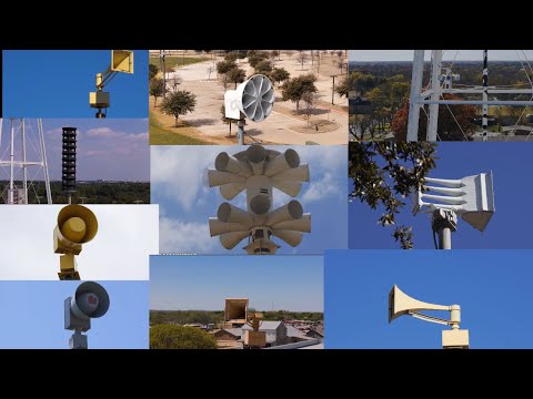 Tornado siren compilation 2025