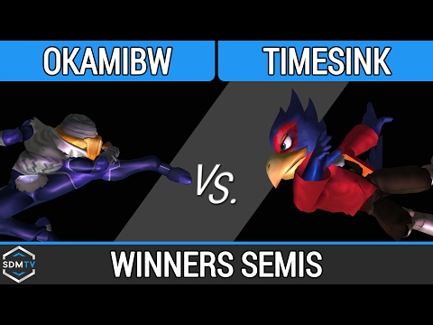 LSSD 93 - OkamiBW (Sheik) vs. 12YAN | timesink (Falco) - SSBM Winners Semis - Smash Melee