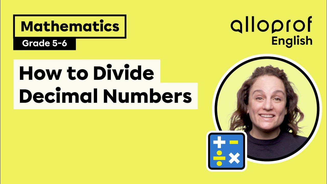 How to Divide Decimal Numbers (Grade 5-6)