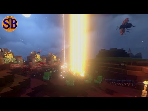 3 Barako the Sun Chief vs the Swarm in Dregora's Landscape | Minecraft Mob Battle