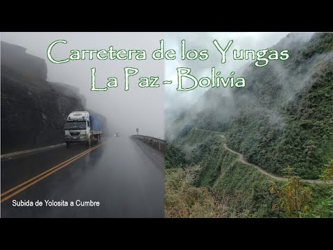 De YOLOSITA a CUMBRE | Carretera de los Yungas de Bolivia